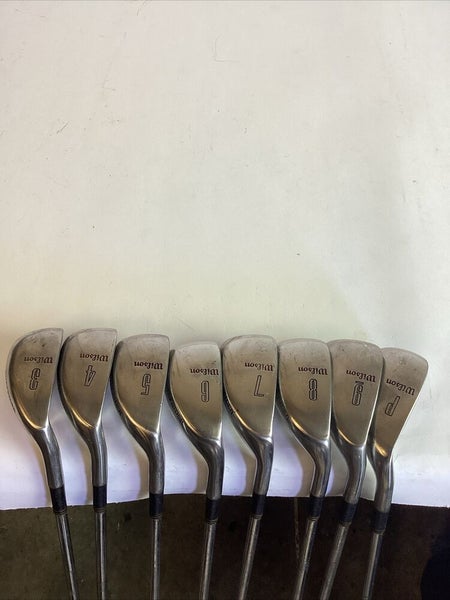 Wilson Turfrider Hybrid Irons Set 3-PW With Stiff Steel Shafts