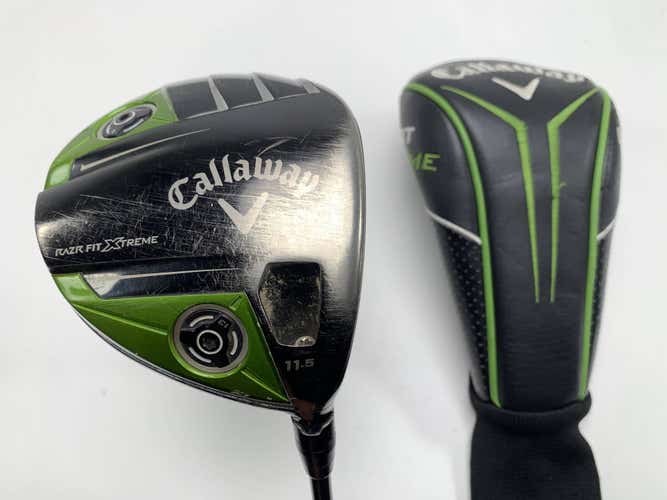 Callaway Razr Fit Xtreme Driver 11.5* Aldila Trinity Regular Graphite Mens RH HC