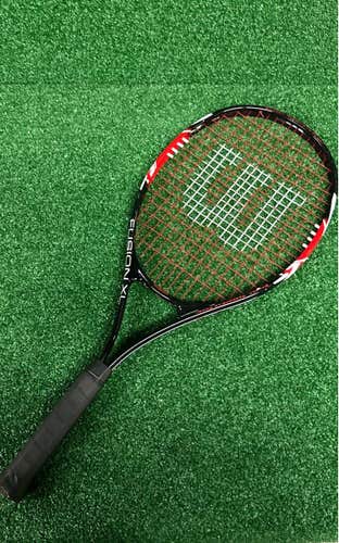 Wilson Fusion Xl Tennis Racket, 27", 4 3/8"