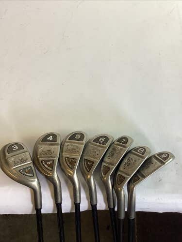 Linksolution LS2000 Hybrids Set 3-9 With Light Flex Senior Graphite Shafts