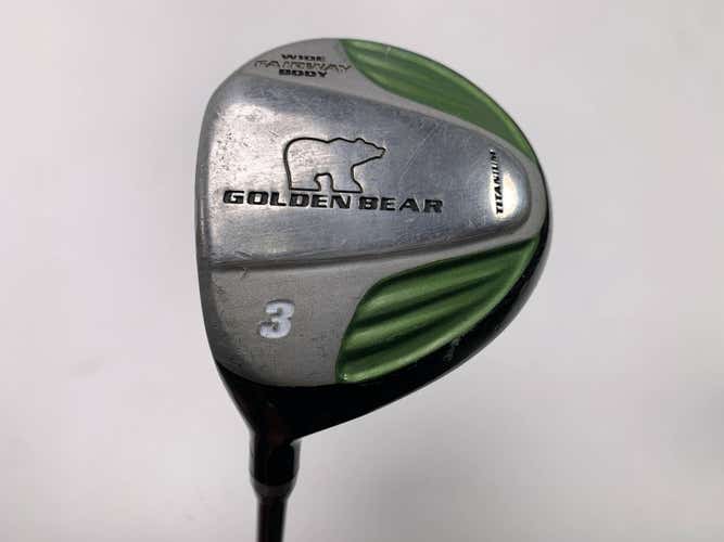 Golden Bear Titanium 3 Fairway Wood 15* Regular Graphite Mens LH