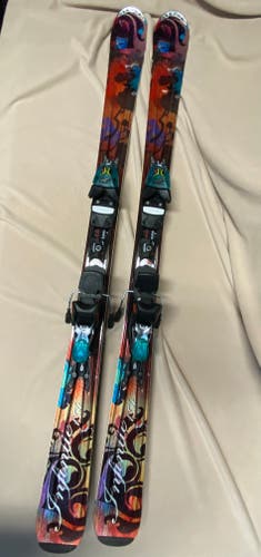 Used Nordica 154 cm Infinite Skis With Bindings