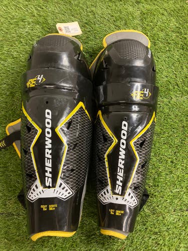 Used Senior Sher-Wood Shin Pads 15"