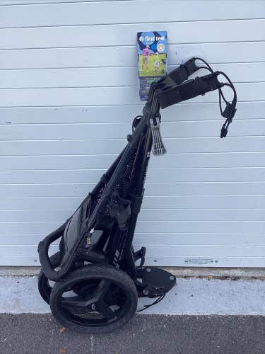 Sun Mountain Speed Cart GT Lightweight Golf Push Pull Cart Three Wheels