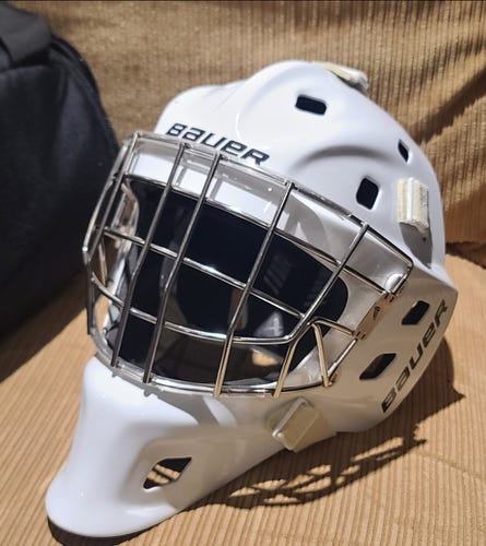 Used Senior Bauer NME One Goalie Mask