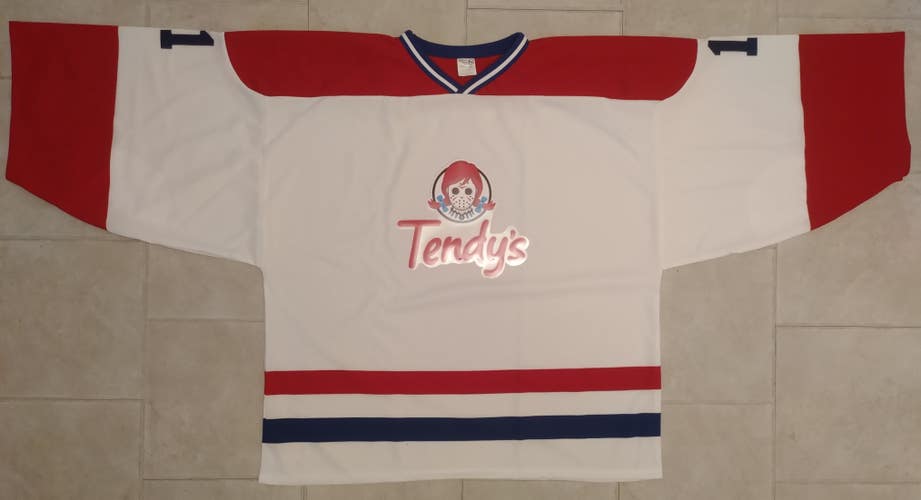 Athletic Knit H550 TENDYS Style Hockey Jersey Goalie-4XL-NEW - White