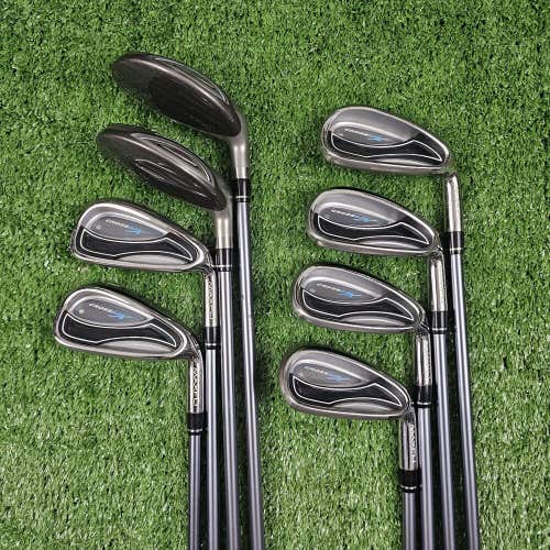 Maxfli Crossbax Ladies Graphite Design Hybrids Iron Set 4H, 5H, 6-PW, GW EUC