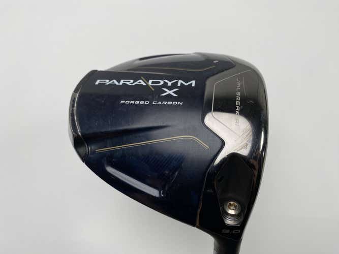 Callaway Paradym X Driver 9* Aldila Ascent 40g Senior Graphite RH Midsize Grip