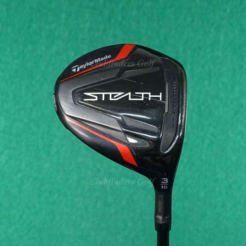 TaylorMade Stealth 15° 3 Fairway Wood Fujikura Ventus Red FW 6-S Stiff