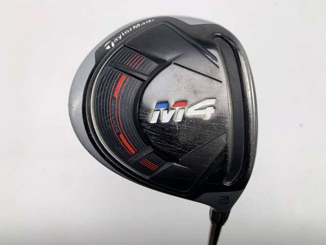 TaylorMade M4 3 Fairway Wood 15* Fujikura Atmos 5A Senior Mens RH Midsize Grip