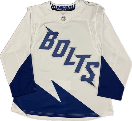 **READ** Tampa Bay Lightning 2022 Stadium Series Blank NHL Hockey Jersey Size 54