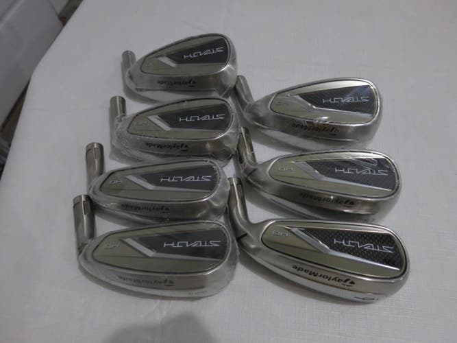 TaylorMade Stealth HD Iron Set - 5-PW, AW - Heads Only - NEW