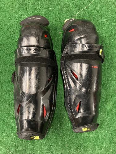 Used Senior Bauer Vapor 3X Pro Shin Pads 15"