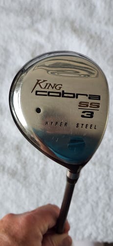 Men's King Cobra SS Hyper Steel 3 Wood RH; Graphite Shaft