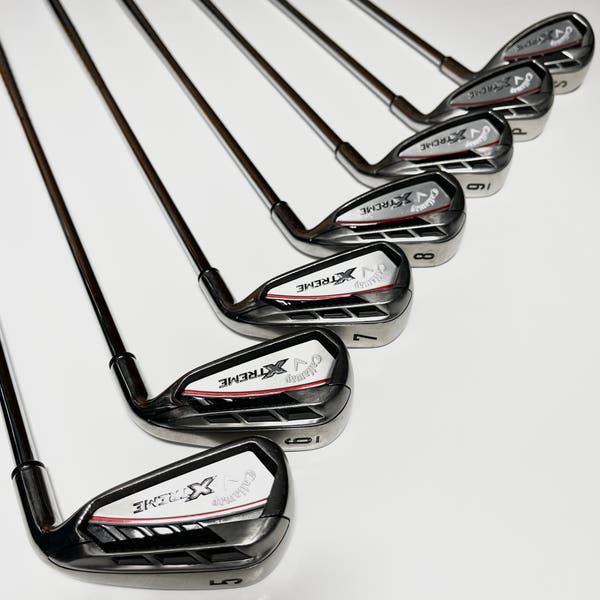 Callaway Xtreme Iron Set 5-9, PW, SW Right Handed Uniflex Steel