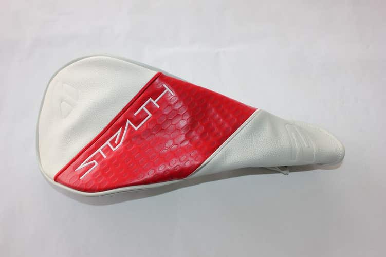 TALYORMADE STEALTH 2 DRIVER HEADCOVER WHITE