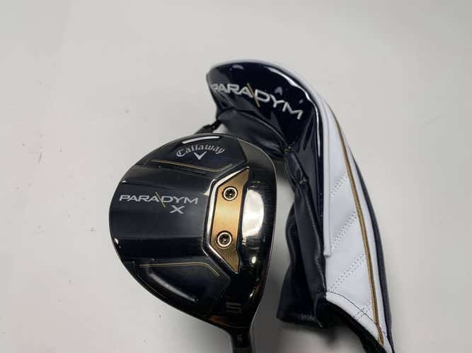 Callaway Paradym X 5 Fairway Wood 18* Mitsubishi Chemical Kai'li Stiff Mens RH