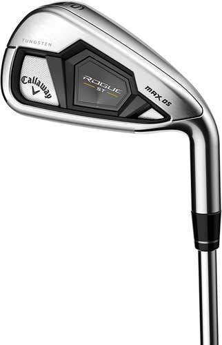 Callaway Rogue ST Max OS Iron Set 4-PW+AW (Elevate MPH 85, Stiff) NEW