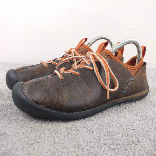 KEEN Brown Leather Trail Shoes SM 0508 Womens 7.5 Sneakers Lace Up Hiking