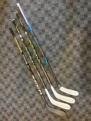 New Junior Bauer Left Hand P28  Nexus Tracer Hockey Stick