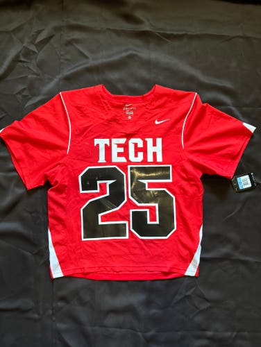 Texas Tech Men’s Nike Lacrosse Jersey #25 (Red)