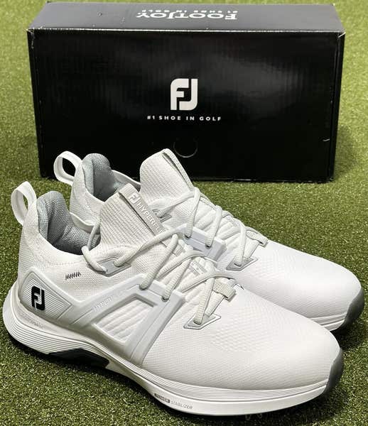 FootJoy 2024 HyperFlex Carbon Mens Golf Shoes 51123 White
