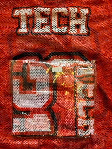 Texas Tech Men’s Adrenaline Lacrosse Jersey #31 (Red)