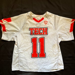 Texas Tech Men’s Adrenaline Lacrosse Jersey #11 (White)