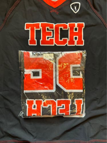 Texas Tech Men’s Adrenaline Lacrosse Jersey #25 (Black)