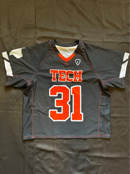 Texas Tech Men’s Adrenaline Lacrosse Jersey #75 (Black)