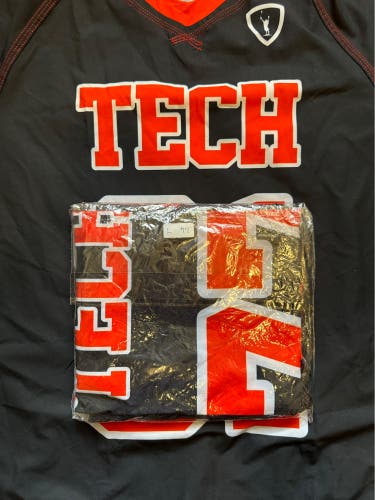 Texas Tech Men’s Adrenaline Lacrosse Jersey #77 (Black)