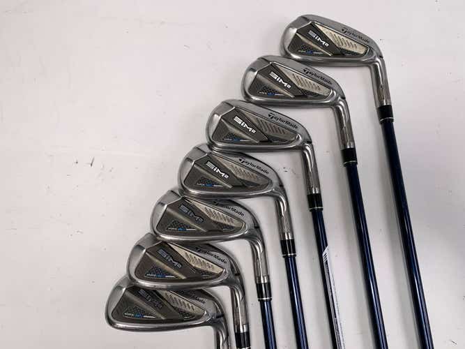 TaylorMade SIM2 MAX Iron Set 5-PW+AW Fujikura Ventus 6-R Regular Graphite RH