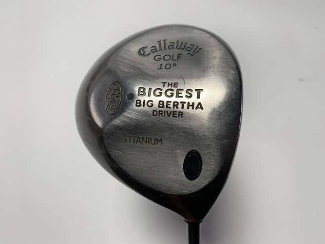 Callaway Biggest Big Bertha Driver 10* Ladies Graphite Womens RH