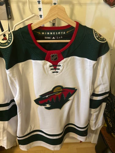 Adidas 46 Minnesota Wild Away Jersey