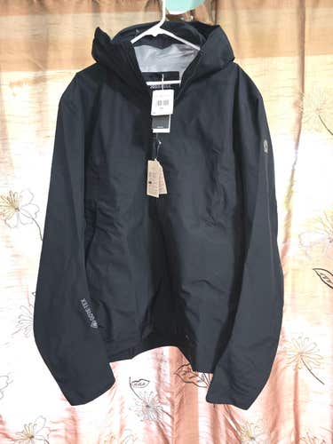 Adidas Goretex Waterproof Hooded Golf Jacket Size XL