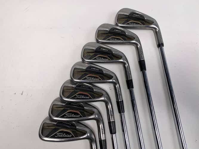 Titleist 712 AP1 Iron Set 4-PW True Temper Dynalite Gold XP R300 Regular Mens RH