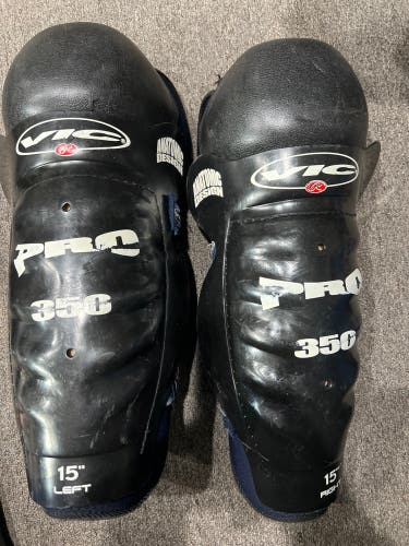 Hockey shin pads