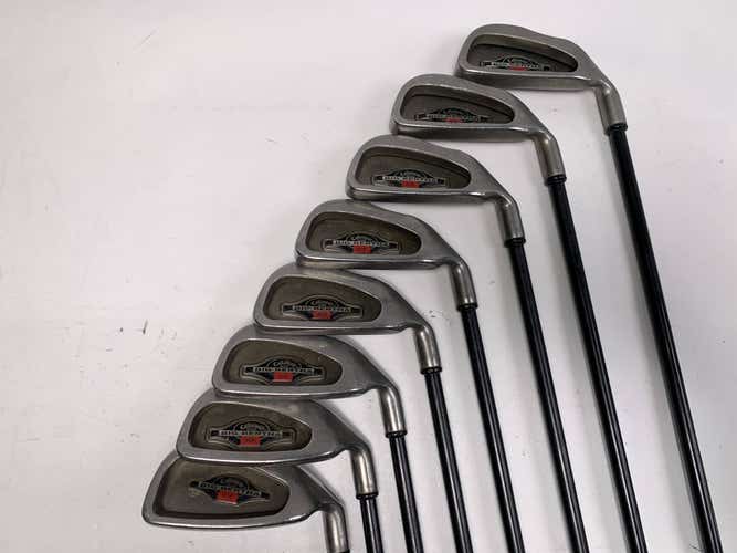 Callaway 1994 Big Bertha Iron Set 3-PW RCH 96 Firm Graphite RH Midsize Grips