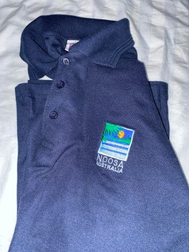 Blue New Women's  Polo from Noosa Australia