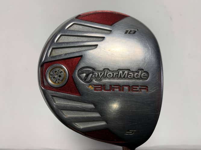 TaylorMade Burner Titanium 2007 5 Fairway Wood 18* REAX 50g Stiff Graphite RH