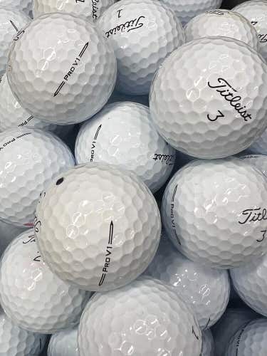 24 Titleist Pro V1 2023 Near Mint AAAA Used Golf Balls