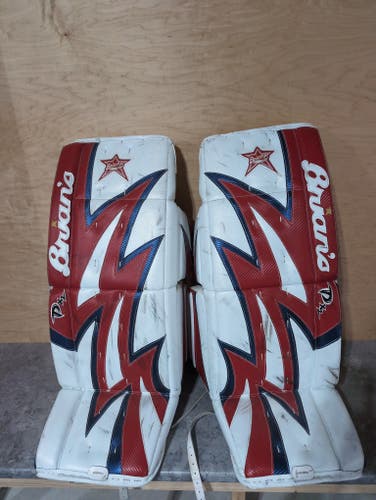 Used 33" Brian's DX2 Goalie Leg Pads