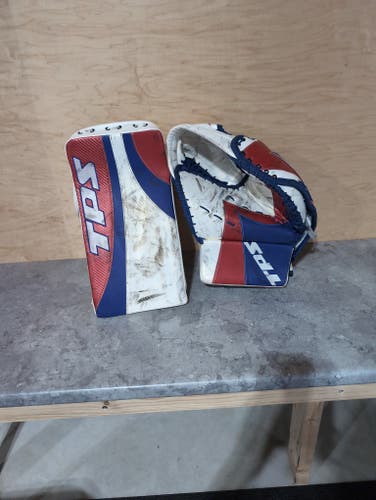 TPS. Blocker and Glove. Pro stock made in Canada