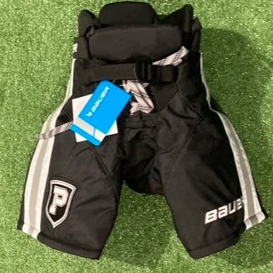 New Black Youth Medium Bauer Custom Nexus Elite Providence Hockey Club Hockey Pants