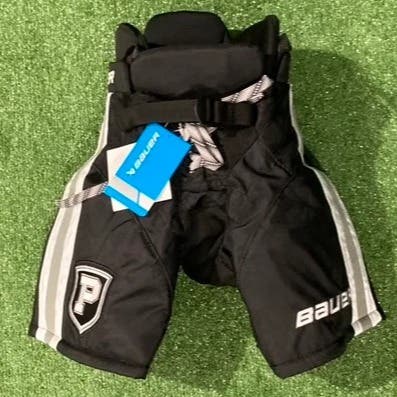 New Black Youth Medium Bauer Custom Nexus Elite Providence Hockey Club Hockey Pants