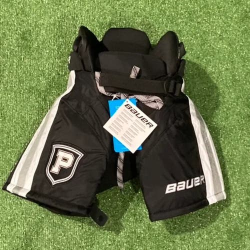 New Black Youth Small Bauer Custom Nexus Elite Providence Hockey Club Hockey Pants