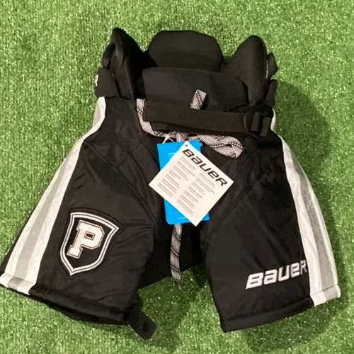 New Black Youth Small Bauer Custom Nexus Elite Providence Hockey Club Hockey Pants