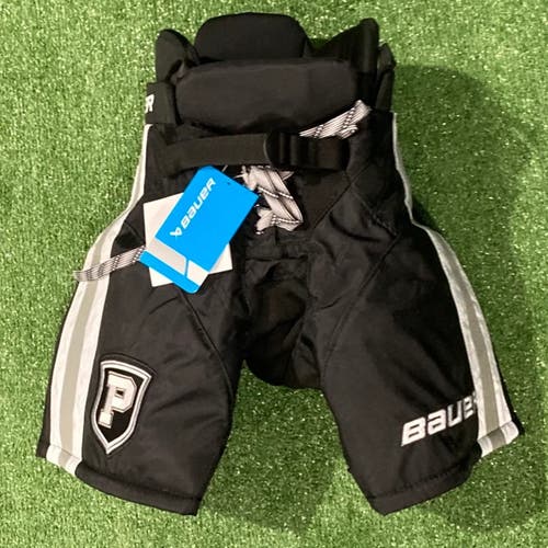 New Black Youth Medium Bauer Custom Nexus Elite Providence Hockey Club Hockey Pants