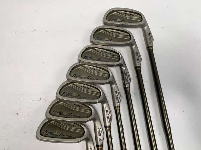 Cobra King Cobra 2 Senior Iron Set 3-9 IQ System Senior Graphite Mens RH