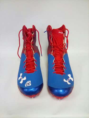 Used Under Armour Senior 14 Football Cleats